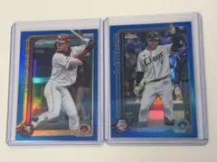 topps chrome NPB 2025 宗山塁 渡部聖弥 150シリ 楽天