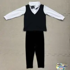 黒と白のセレモニースーツセット