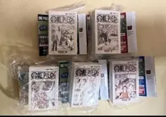 ワンピース ベースショップ 豆ガシャ本 ガチャ 全5種 フルコンプ 6-10巻