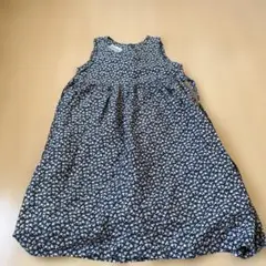 LAURA ASHLEY ノースリーブ花柄ワンピース 116cms 120