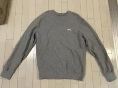 Stüssy グレー トレーナー Lサイズ