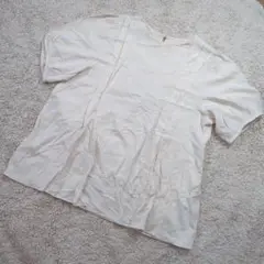 ★b1791 DRESKIP ドレスキップ【L】クルーネック 半袖シャツ