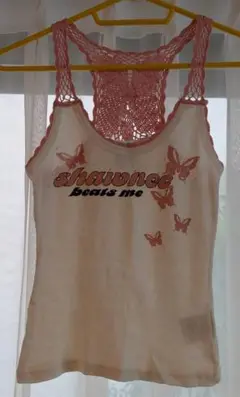 Shawnee 蝶プリント タンクトップ