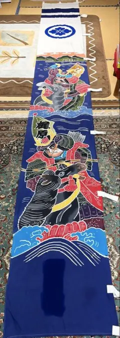 武者/のぼり/古布/リメイク素材 武者/のぼり/古布/リメイク素材 - メルカリ