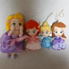 可愛い♥️ディズニープリンセス4体セット