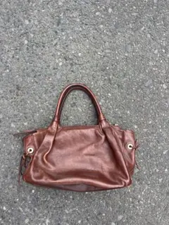 kate spade ハンドバッグ ボストン レザー ブラウン archive