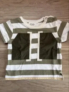 BLUES AZUR ボーダーTシャツ 半袖　80cm 男の子のサムネイル