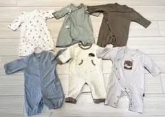 ロンパース 50-70セット　男の子用　0歳児