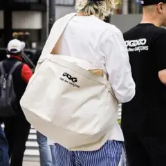꼼데가르송 CDG CANVAS POSTMAN BAG