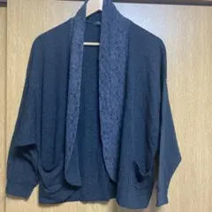 One Way GLAMOROUS 五分袖 カーディガン レース