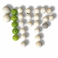 野球ボール　まとめ売り　穴あき・硬式・軟式　バッティング練習 屋内 トレーニング