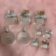 ディオール ★シャネル香水 空瓶 9点セット
