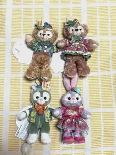 ディズニーイースター2020 ダッフィー＆フレンズ ぬいぐるみバッジ