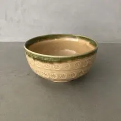 茶道具 茶碗 抹茶茶碗 渦模様 印花菊花文様 小鉢