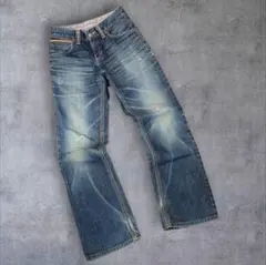 00s archive y2k flare denim ブーツカットデニムのサムネイル