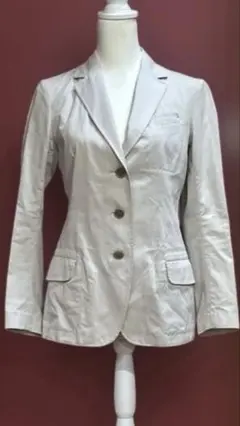 UNIQLO ジルサンダーテーラードジャケット L ベージュ