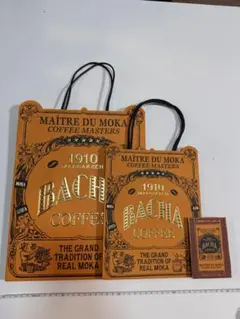 BACHA COFFEE ショップ袋 2枚セットのサムネイル