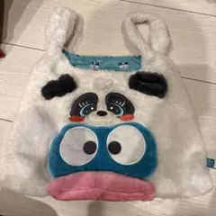 サンリオ　ハンギョドン　パンダ　トートバッグ　ミニボアトート
