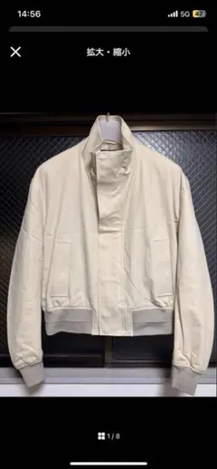 【ほぼ新品•試着程度】Zara ザラアウター　新品試着のみ　メンズL ベージュ