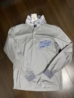 adabat メンズ 長袖ポロシャツ ゴルフウェア
