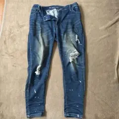 BELINDA ダメージデニムジーンズ S | Mercari
