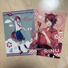 すとぷり　莉犬くん　クリアポスター2枚セット　a4サイズ