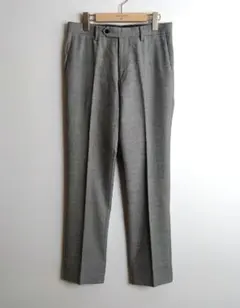 スラックス メンズ グレー 冬