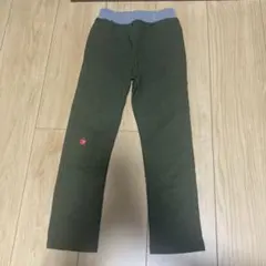 オリーブグリーン 長ズボン 120 裏ボア