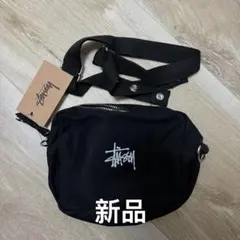 Stussy 黒 ショルダーバッグ