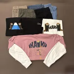 IKAKU Tシャツセット160 SS 140 GU パンツ