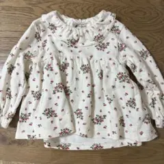 バースデイ　オーガニックコットン　トレーナー　95 いちご柄