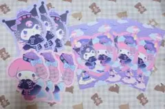 マイメロ クロミ ポストカード メロクロ キョンシー サンリオ