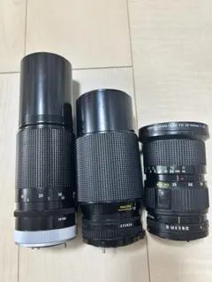Canon レンズ 3本 セット ZOOM FD など まとめ キヤノン - メルカリ