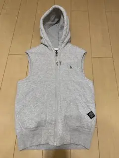 ポロラルフローレン 中綿スウェットベスト グレー