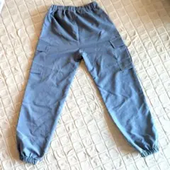 グレー　カーゴパンツ　11〜12Y （130〜140）