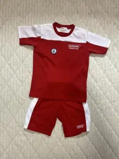 Mizuno KONAMI体操服 赤白 130 120