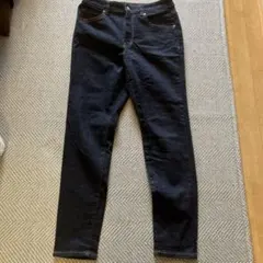 ダークブルースキニーデニムパンツ