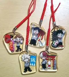 ヒロアカ 京都限定 アクリルストラップ 5種セット 僕のヒーローアカデミア