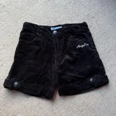 Angel Blue 黒 ハーフパンツ 130