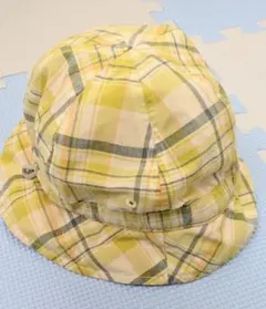 モンベル　mont-bell 51〜54㎝　黄色　リバーシブル　ハット