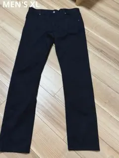 ブラック　パンツ　メンズ　XL しまむら　UNIQLO GU