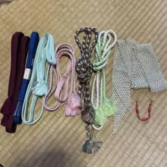 帯締め・飾りセット　計8点