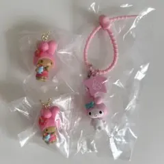 即購入⭕️新品 サンリオキャラクターズ ガチャ マイメロ3点セット