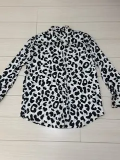 ZARA レオパード柄 長袖シャツ