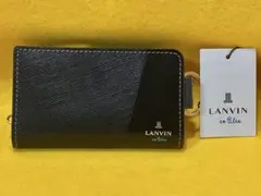LANVIN en Bleu 黒 牛革　キーケース【✨新品✨未使用✨神価格✨のサムネイル