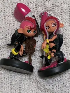 スプラトゥーン amiibo フィギュア 2体セット タコボーイ　タコガール