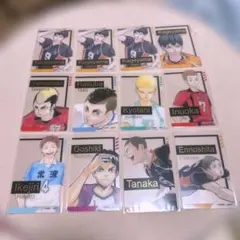 ハイキュー ファンパーク 箔押しクリアカード