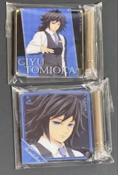 鬼滅の刃 モクテル ロト 第一弾 アクリルパネル 冨岡義勇 2種セット