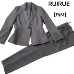 RUIRUE ルイルエ セットアップ パンツスーツ M ペプラムジャケット
