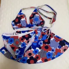 MARY QUANT LONDON 花柄セパレート水着 3点セットのサムネイル